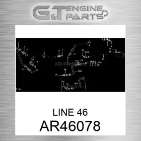 Ar46078 John Deere Replacement Line 46 Fits New Oem Open Box