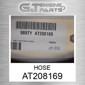 At208169 John Deere Replacement Hose Fits New Oem