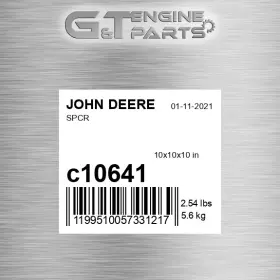 C10641 John Deere Replacement Spcr Fits New Oem Open Box