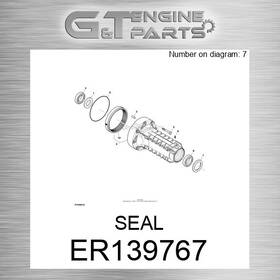 John Deere Replacement Er139767 Seal Fits New Aftermarket