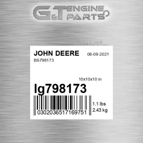 Bs798173 John Deere Replacement Lg798173 Fits New Oem