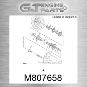 M807658 John Deere Replacement Fits Surplus Open Box M807658 John Deere Replacement Fits Surplus Open Box