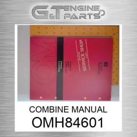 Omh84601 John Deere Replacement Combine Manual Fits New Oem