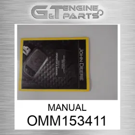 Omm153411 John Deere Replacement Manual Fits Surplus Open Box
