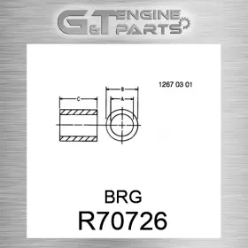 R70726 John Deere Replacement Brg Fits New Oem R70726 John Deere Replacement Brg Fits New Oem