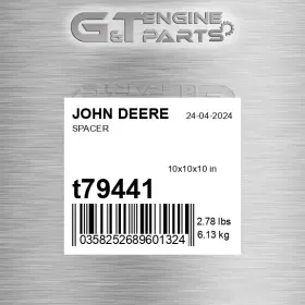 T79441 John Deere Replacement Spacer Fits New Oem T79441 John Deere Replacement Spacer Fits New Oem