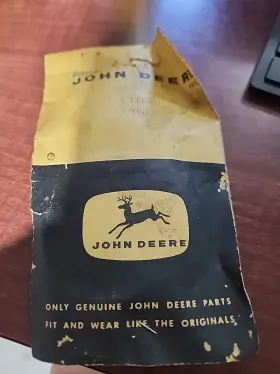T14065t John Deere Oftring Vintage Bag Nos Genuine Oem T14065t John Deere Oftring Vintage Bag Nos Genuine Oem