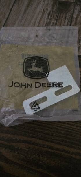 John Deere T372301 Oem Metal Mounting Bracket Strap Nos Genuine Part