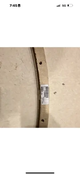 T80402 John Deere Heavy Equipment Part With Mounting Holes And Label For Tractor