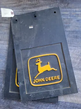 Ty9331 John Deere Vintage Nos Rubber Mud Flaps Gator Truck More 10 X 16 Mudflap