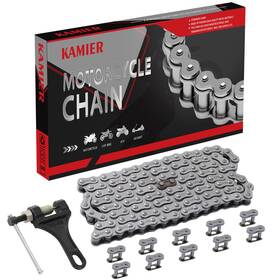 Kamier B0drybdymq 428 Drive Chain 116 Links Breaker Tool For 110cc 125cc Ttr125 Yz85