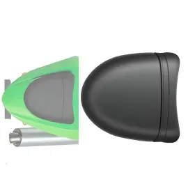 Zx-10r Kasimt Zx10r 04-05 Rear Passenger Pillion Seat Compatible With Kawasaki Ninja 2004