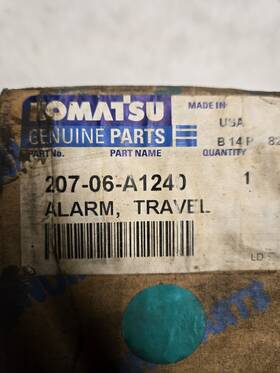 Komatsu Bx59 Alarm Travel
