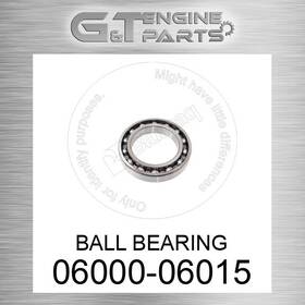 Komatsu Replacement 06000-06015 Ball Bearing Fits New Aftermarket