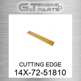 14x-72-51810 Komatsu Replacement Cutting Edge Fits New Aftermarket