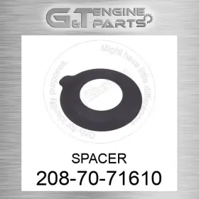 208-70-71610 Komatsu Replacement Spacer Fits New Aftermarket