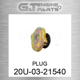 Komatsu Replacement 20u-03-21540 Plug Fits New Aftermarket