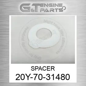 20y-70-31480 Komatsu Replacement Spacer Fits New Aftermarket