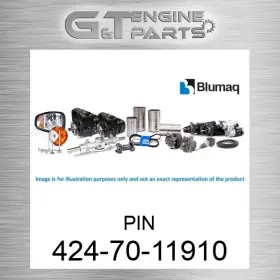 424-70-11910 Komatsu Replacement Pin Fits New Aftermarket 424-70-11910 Komatsu Replacement Pin Fits New Aftermarket