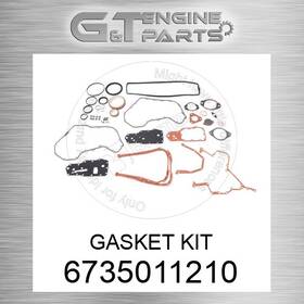 Komatsu Replacement 6735011210 6735-01-1210 Gasket Kit Fits New Aftermarket