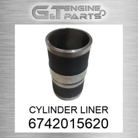 6742015620 Komatsu Replacement Cylinder Liner Fits New Aftermarket
