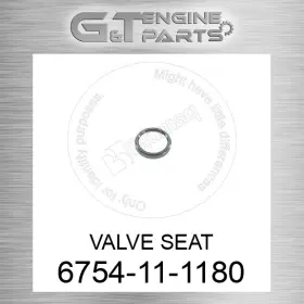 6754-11-1180 Komatsu Replacement Valve Seat Fits New Aftermarket