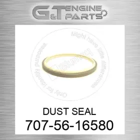 707-56-16580 Komatsu Replacement Dust Seal Fits New Aftermarket