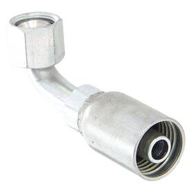 Kurt Fjx90-08-08 Crimp Fitting 90 Degrees Elbow 1/2 Inch Id 55rt57