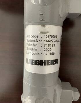 Liebherr 10870204 Crane Locking Cylinder Oem Hydraulic Lock New