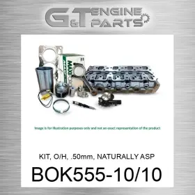 Bok555-10 Maxiforce Replacement Bok555-10/10 Kit O/h .50mm Naturally Aspirated New Aftermarket