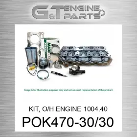 Pok470-30 Maxiforce Replacement Pok470-30/30 Kit O/h Engine 1004.40 New Aftermarket