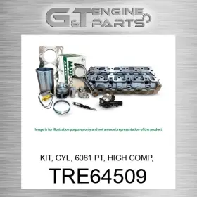 Tre64509 Maxiforce Replacement Kit Cyl 6081 Pt High Comp To Esn New Aftermarket Tre64509 Maxiforce Replacement Kit Cyl 6081 Pt High Comp To Esn New Aftermarket