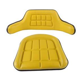 Menbager 1198900 Excavator Cushion Seat Yellow For John Deere 310 310a 310b 401 401b 401c 401d
