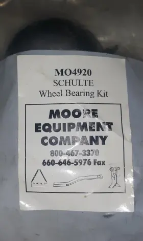 Mo4920 Moore Equipment Company Shulte Wheel Bearing Kit New Old Stock From Shop