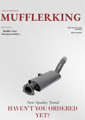 Muffler King 123/07172 A Fits Jcb 3cx 4cx