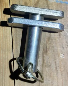 5191222 New Holland Oem Case Ford Tractor Pin For 3-point Linkage System 5191222 New Holland Oem Case Ford Tractor Pin For 3-point Linkage System