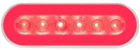 Stl111rcbp Optronics Clear Lens With Red Diodes 6 Inch Sealed Led Light