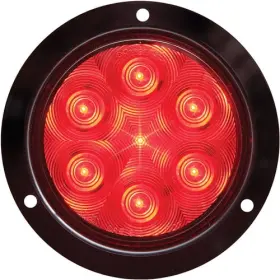 Stl13rfbp Optronics 4 Inch Round Sealed Led Stop/turn/tail Light Red