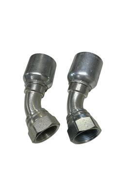 Parker 13771-16-16 Crimp Style Hydraulic Hose Fitting Lot Of 2 Fast Shippin