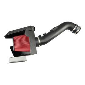 Philtop 8391cai135eus 3.5 Inch Cold Air Intake Kit System Heat Shield Compatible Red