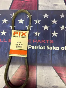 1694841 Pix V Belt 39 Inch B36k Fits Husqvarna 6-23 9-26 Simplicity