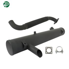Powerfit 6514737/6569624 Fit For Bobcat 1600 643 645 New Set Muffler Exhaust Pipe Kit Skid Steer Loader