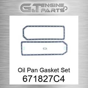 Reliance Power Replacement 671827c4 Oil Pan Gasket Set New Aftermarket