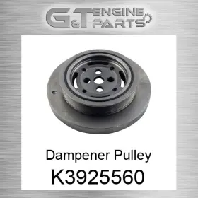 K3925560 Reliance Power Replacement 3907615 3911330 Dampener Pulley New Aftermarket K3925560 Reliance Power Replacement 3907615 3911330 Dampener Pulley New Aftermarket