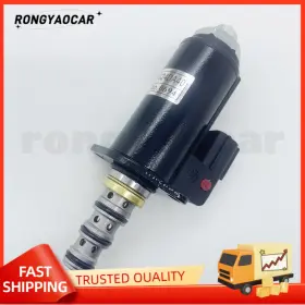 Yn35v00020f1 Rongyaocar New Hydraulic Pump Solenoid Valve For Kobelco Sk200-2 Sk200-3 Sk135