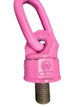 384-9664 Rud Chain 7999059 Caterpillar Hoist Ring M36 X 4.0 Bolt On 17600 Lb Wll 180 Pivot 3849664