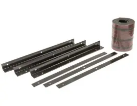 1309005 Sam 128967 Rubber Snow Deflector St78/90 With Mounting Kit Meyer 12896/12897