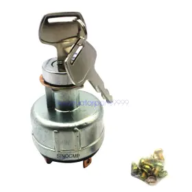 Khr3077 Sinocmp Starter Switch Ignition With 2 Keys For Sumitomo S450 Sh200 Heavy Equipment