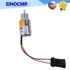 Sinocmp Mm43662902 12v Stop Solenoid For Toro 3000d Mitsubishi L3e L3e2 L3a L3c Engine