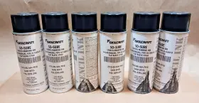 7510-00-469-7910 Skilcraft Qty 6 So-sure Stencil Marking Ink Flat Black 37038 10.5oz Spray Can 7510-00-469-7910 Skilcraft Qty 6 So-sure Stencil Marking Ink Flat Black 37038 10.5oz Spray Can